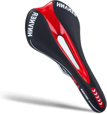 Productafbeelding van Ergonomisch Fietszadel met Traagschuim voor Dames en Heren - Ademend en Comfortabel MTB/Zadel
