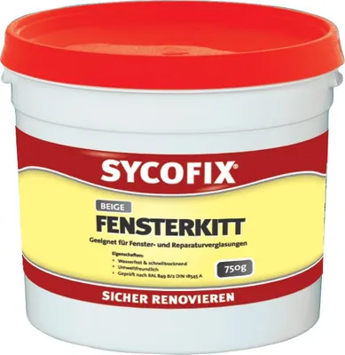 Produktbild von Sycofix - Fensterkitt beige 750g