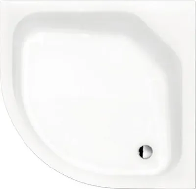 Obrázok produktu pre Sprchová vanička Bzura 90 x 90 x 15 m biela hladká VANKDIPERII90