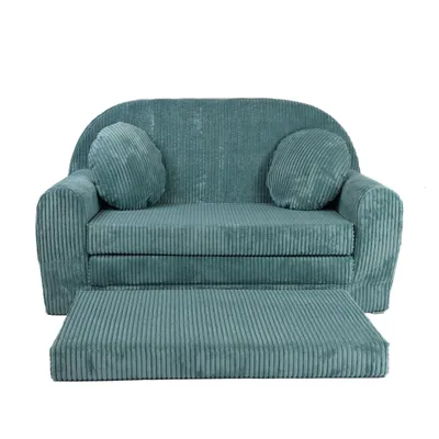 Produktbild von Kindersofa aus Cord mit Verlängerung – Mehr Platz, mehr Komfort!