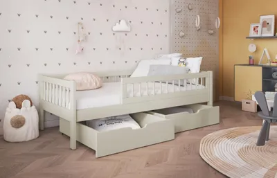 Obrázok produktu pre Detská posteľ so šuplíkmi 70x140 ALJA - kašmír
