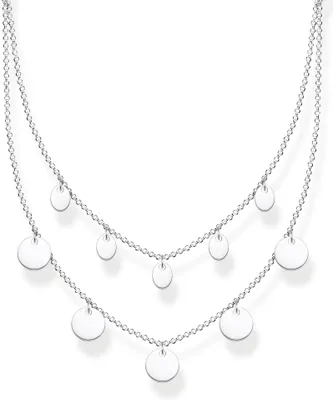 Produktbild von Thomas Sabo Charming Collier mit Coins silber KE2106-001-21-L45V