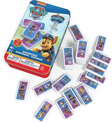 Zdjęcie produktu dla Spin Gra Psi Patrol Domino 6067468 /4