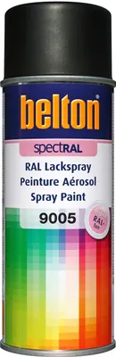 Produktbild von Belton Spectral Lackspray 400 ml tiefschwarz matt