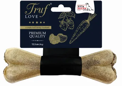Produktbild von TrufLove Kauknochen mit Rindfleisch, Erdbeere, Sommertrüffel und Karotte