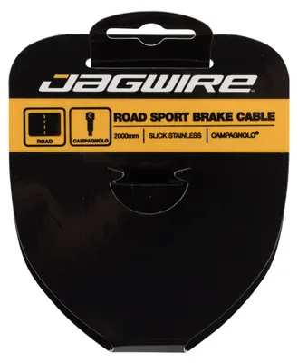 Obrázok produktu pre Brzdové laná Jagwire pre cestné bicykle – Sport-Slick z nehrdzavejúcej ocele – 1,5 x 2750 mm – Campagnolo