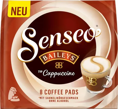 Produktbild von Senseo CAPPUCCINO BAILEYS Kaffeepad Ungeröstet 8 Stück(e)