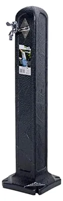 Produktbild von Hoher Springbrunnentank, Abmessungen (mm) 240x240x900, Farbe Anthrazit