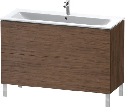 Image de Duravit L-Cube bâti-support pour lavabo à poser, 2 tiroirs, 1220x704x481mm, LC662802121