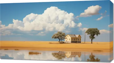 Obrázek produktu pro Obraz 90x50cm Domostwo