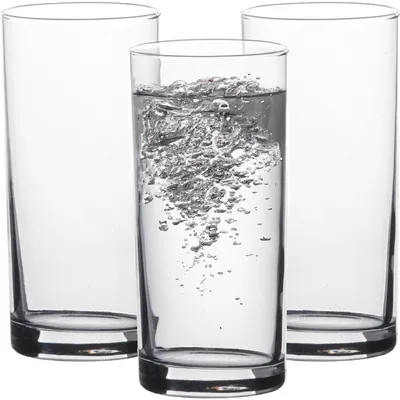 Produktbild von LAV Wasserglaser Liberty - transparentes Glas - 3x - 295 ml