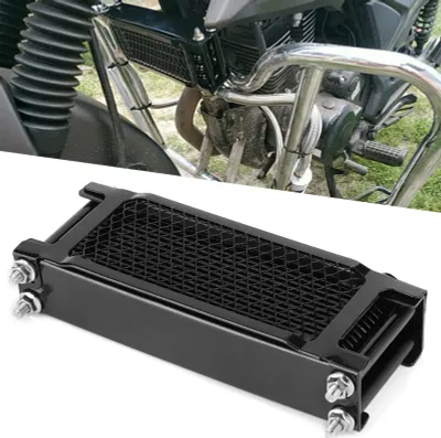 Zdjęcie produktu dla Chłodnica oleju silnikowego Uniwersalny zestaw chłodnicy Pasuje do Monkey Car 100250CC OffRoad ATV 4-kołowy motocykl