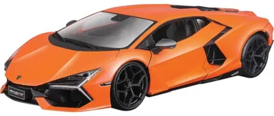 Image de Bburago, modèle réduit Lamborghini Revuelto, échelle 1:43, couleur orange
