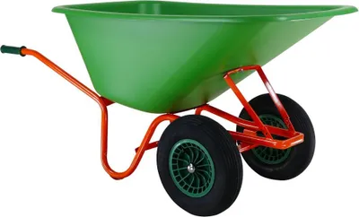 Produktbild von SIENA GARDEN Großmuldenkarre 165l 2-Rad HDPE Mulde mit Skala