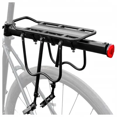 Produktbild von Vayox Fahrrad Alu Gepäckträger VA0352 | Aluminium | Max 50kg | Schwarz
