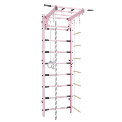 Produktbild von Verstärkte Sprossenwand ClimbMaxx M8 pink/rosa