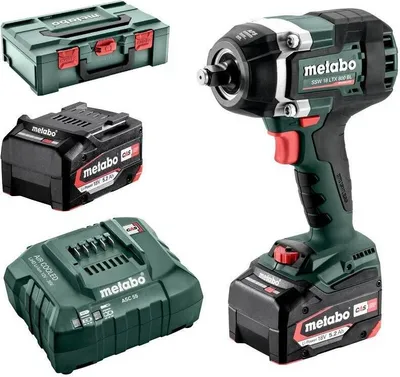 Zdjęcie produktu dla Akumulatorowa wkrętarka udarowa Metabo SSW 18 LTX 800 BL