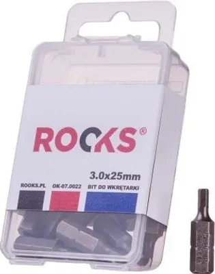 Zdjęcie produktu dla Bit Do Wkrętarki 1/4X 25 Mm X  Hex 3, Udarowy Cvmo-S, Kpl 10 Cz.