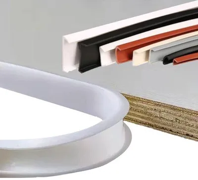 Obrázok produktu pre Ibenzoa® Samolepiaci U-tvarový ochranný okraj z TPE, biely, 12 mm x 3 m – flexibilná ochranná lišta na hrany nábytku, bezpečná pre deti, renovácia a opravy