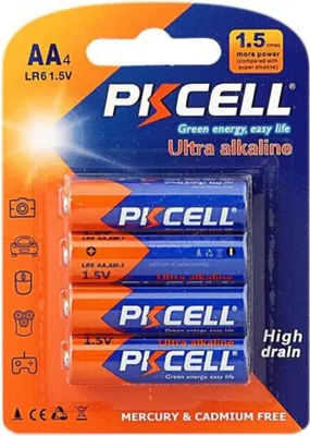 Immagine prodotto di Blister 4 Ministilo Pkcell Aaa Lr03 Ultra Alcaline