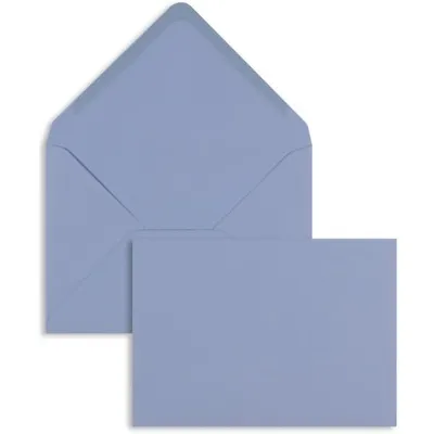 Produktbild von Briefumschläge C6 100g/qm gummiert VE=100 Stück blau
