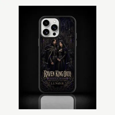 Obrázok produktu pre Puzdro na iPhone 15 Pro Max, ochranné puzdro s motívom kráka – značka LUNØIR
