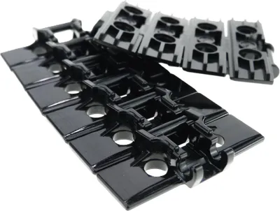 Image de 10x Lego Technic maillons de chaîne 5x3x1 noir tank maillon 42479 57518