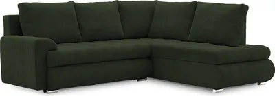 Produktbild von Ecksofa TOKIO V PRO mit Schlaffunktion und Bettwäschebehälter. Eleganter POSO-Stoff 014 Links (muster 1)