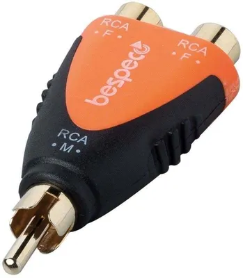 Obrázok produktu pre Bespeco SLAD355 RCA-RCA redukcia