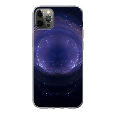 Produktbild von MuchoWow® Handyhülle Schutzhülle Hülle für iPhone 12 Pro Max Licht - Abstrakt - Nacht Silikon Softcase Handy Hülle - Hartschale