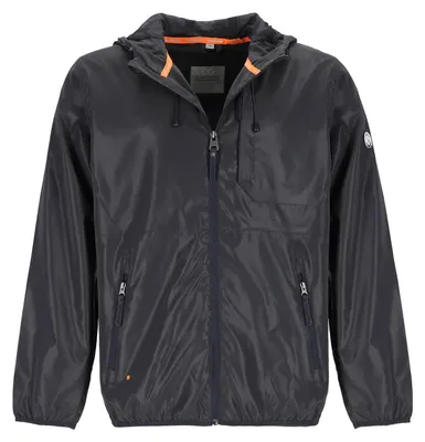 Produktbild von Coastguard Herren Jacke Reflektierend mit Kapuze - Reflektierende Outdoor-Jacke in Dunkelblau Größe 3XL