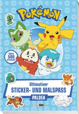 Obrázok produktu pre Pokémon: Ultimativer Sticker- und Malspaß Paldea