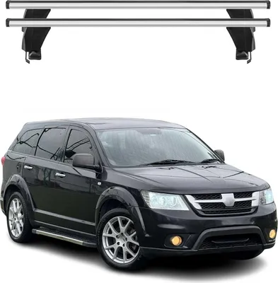 Image de Menabo Barres de toit Transversales pour Fiat Freemont 2011-2017 Alu Gris 2x ABE
