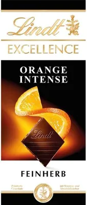 Produktbild von Lindt Excellence Orange Intense Feinherb Tafel 100g