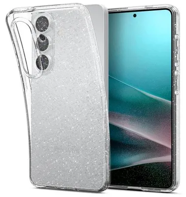 Produktbild von Spigen Liquid Crystal Glitter, Cover, Samsung, Galaxy S26+, 17 cm (6.7"), Transparent