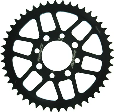 Produktbild von Stahl-Kettenrad Supersprox 428 - 46Z (schwarz) RFE-802:46-BLK|ID 52,0 LK 68,0 4-Loch/4-Loch