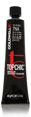Obrázek produktu pro Goldwell Topchic Hair Color profesionální permanentní barva na vlasy pro všechny typy vlasů 7NA 60 ml