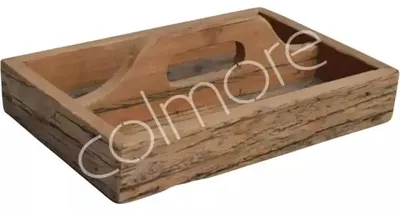 Productafbeelding van Tablett met handvat, hout, 31x21x5 cm