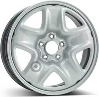 Immagine prodotto di cerchi in ferro ALCAR ACCIAIO 9993 7x17 5x114.3 ET 50 SILVER