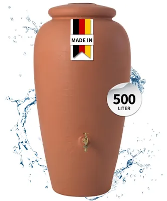 Productafbeelding van Graf/Garantia Regenopslagvat/Regenamphora 500 liter, terracotta, AI-gegenereerde afbeelding