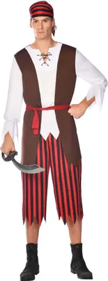 Produktbild von Piet Reibeisen Piraten Kostüm für Herren