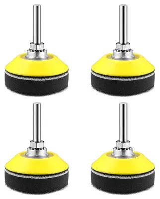 Immagine prodotto di 4 dischi abrasivi per smerigliatrice, compatibili con dischi da 50 mm