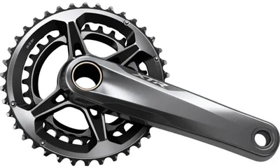 Produktbild von Shimano Xtr M9100 Hollowtech Ii Direct Mount Kurbelgarnitur Schwarz 170 mm / 38/28t Schwarz 170 mm