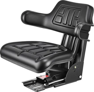 Immagine prodotto di Sedile impermeabile per carrello elevatore Sedile regolabile con sospensioni per trattore Falciatrice Scavatrice