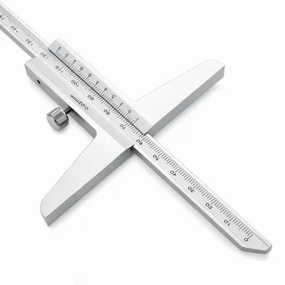 Productafbeelding van Dieptemeting Schuifmaat 0-200 mm, 0,02 mm Nauwkeurigheid