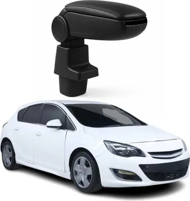 Image de Accoudoir pour Opel Astra J 2009-2015 Vinyl Abs Noir