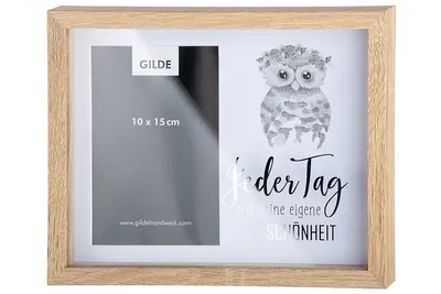 Produktbild von Gilde Fotorahmen "Herbstzauber" MDF naturfarben 21622