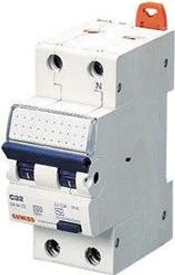 Produktbild von Gewiss GW95040, 230 V, 32 A, 10000 A, Weiß