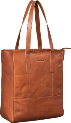 Produktbild von Benthill Damen Shopper Leder - Ladies Bag Beutel aus echtem Rindsleder - Große Vintage Umhängetasche - Schulterbeutel / Schultertasche - Weiche Handtasche