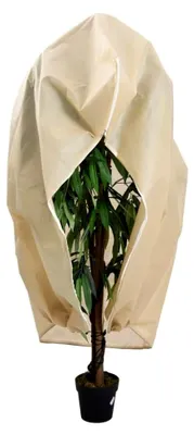 Produktbild von Wintervlies mit Reißverschluss 10 Stück 70 g/m² 3,93x3 m, Gartenvlies, Polstervlies, Vlies Garten, Rasenschutzgitter, Pflanzen-Schutzhaube